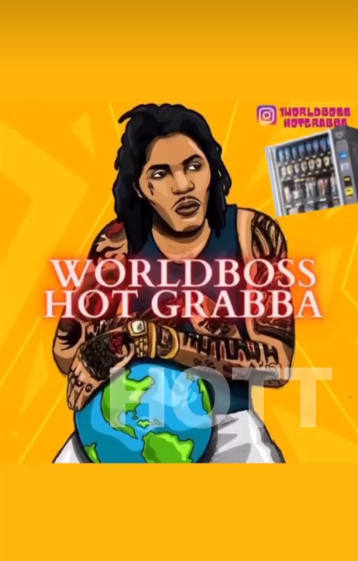 World Boss Hot Grabba North York – Premium Grabba Leaf brand mascot